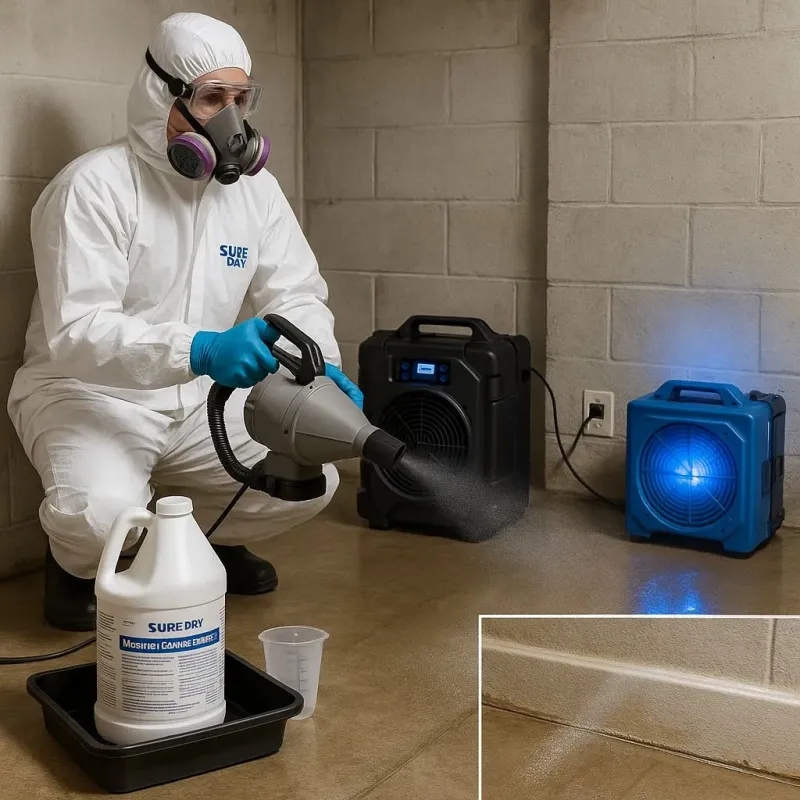 Sanitization and Odor Removal process in Cape Saint Claire, MD