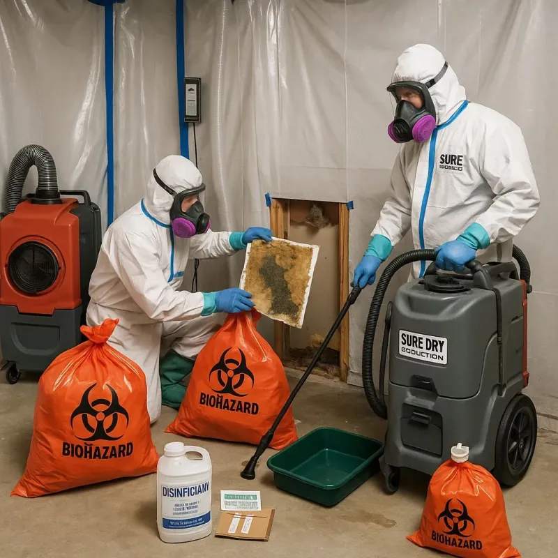 Contaminated Water Handling Protocols process in Cape Saint Claire, MD