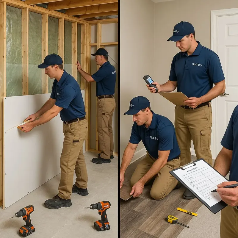 Repairs and Reconstruction process in Cape Saint Claire, MD